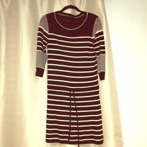 Rachel Zoe Striped Sweater Dress